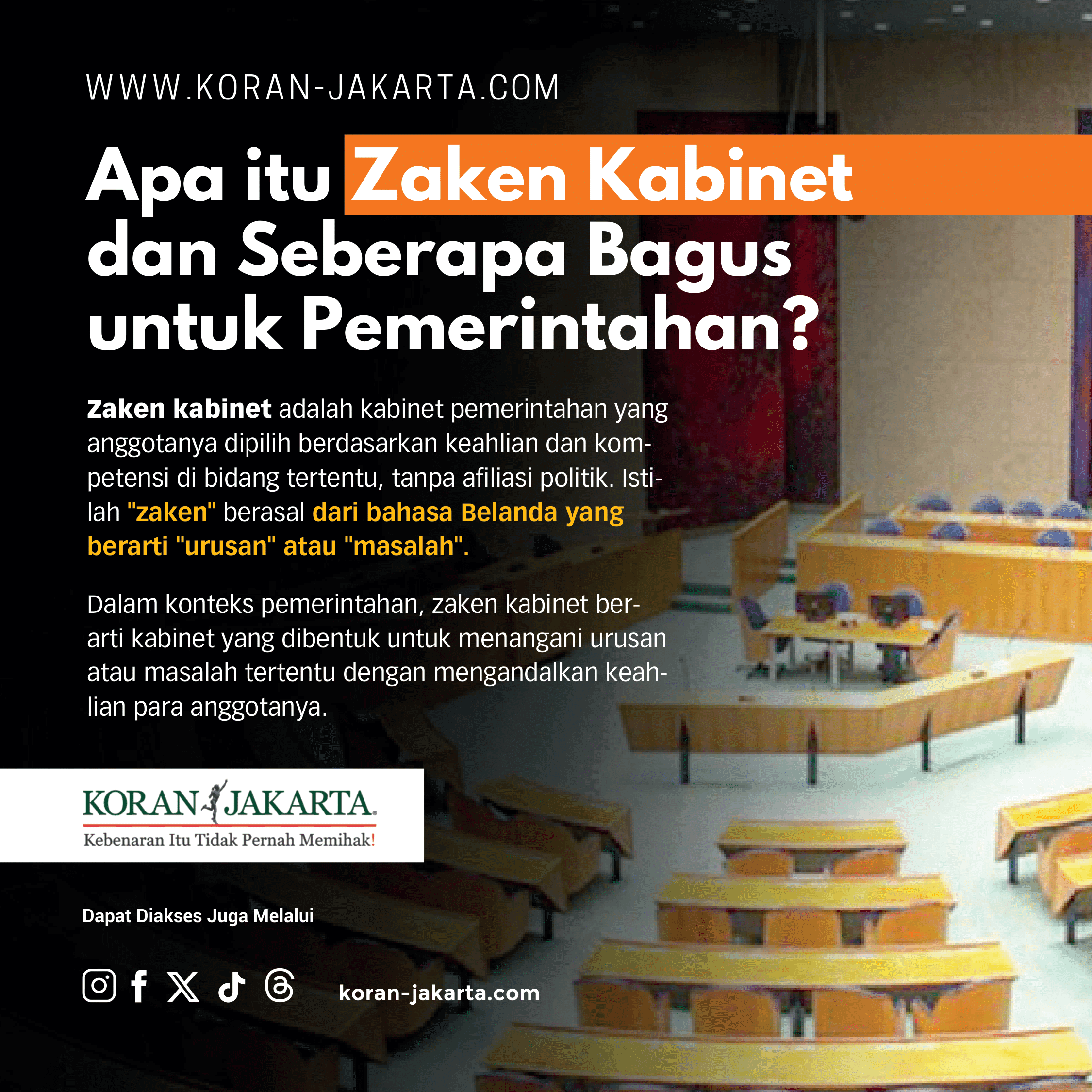 Apa itu Zaken Kabinet dan Seberapa Bagus untuk Pemerintahan? 1