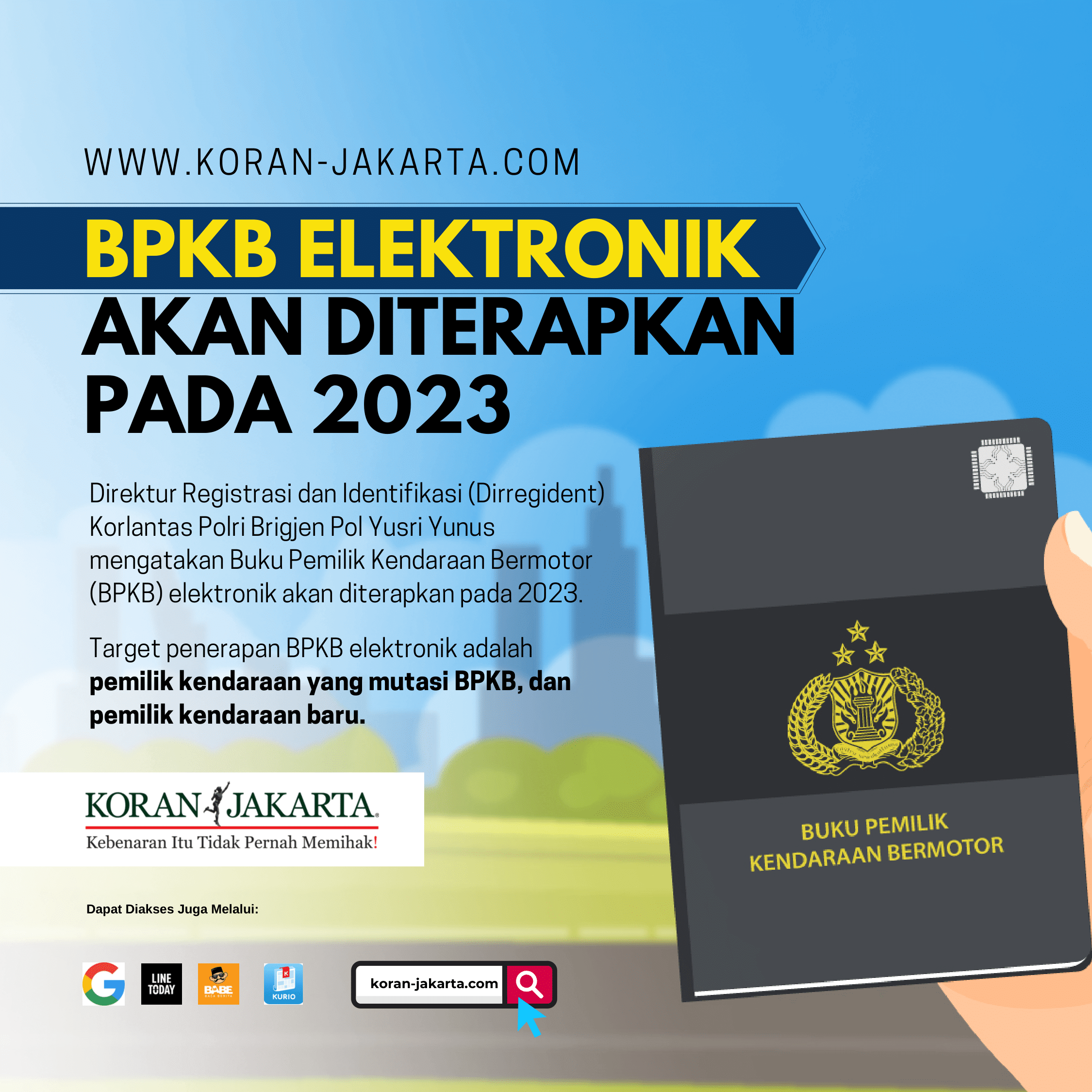 BPKB Elektronik Akan Diterapkan Pada 2023