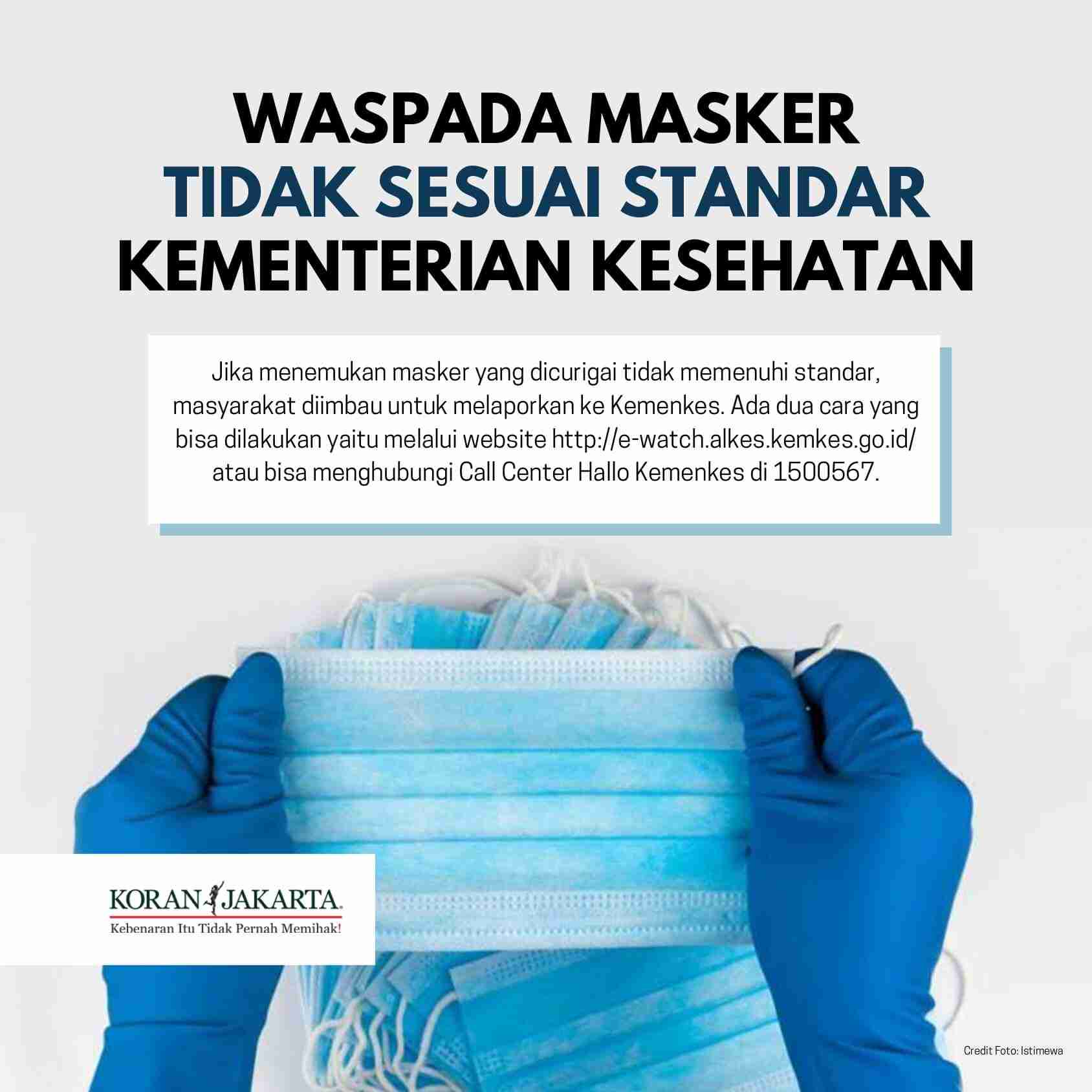 Cara Memilih Masker Sesuai Anjuran Kementerian Kesehatan 5
