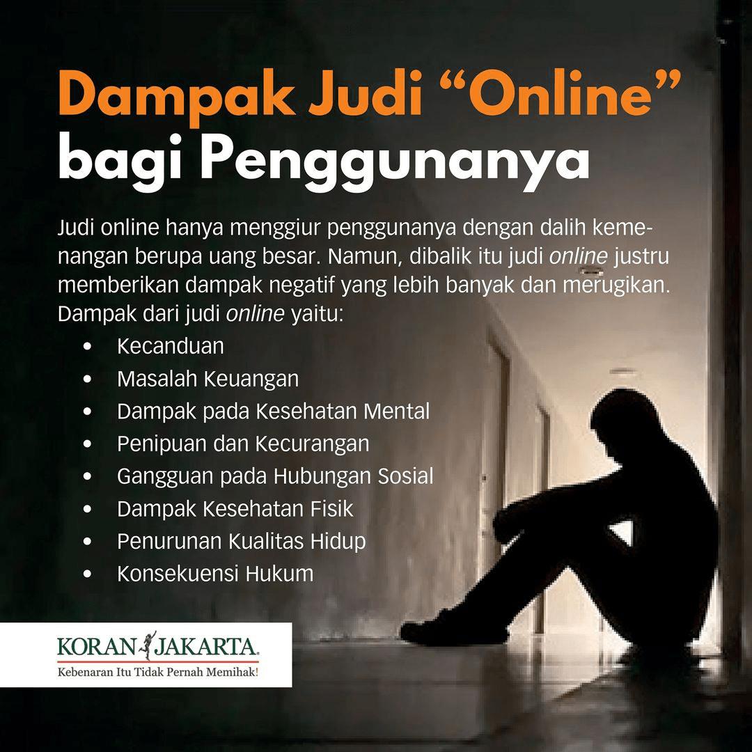 Judi Online Berdampak Negatif bagi Penggunanya, Perputaran Uangnya Menembus Triliunan Rupiah 6