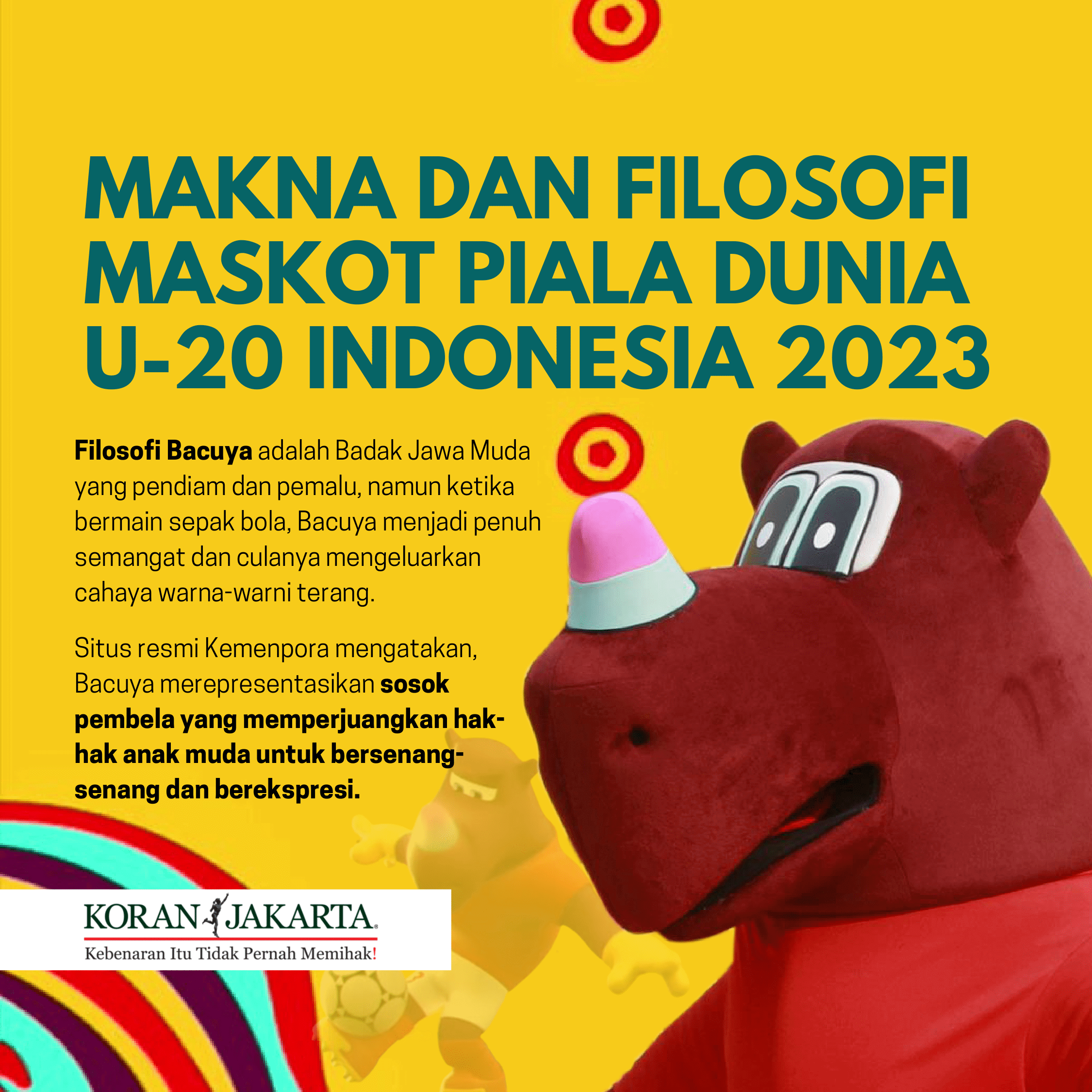 Maskot Piala Dunia U20 2023 Indonesia 2