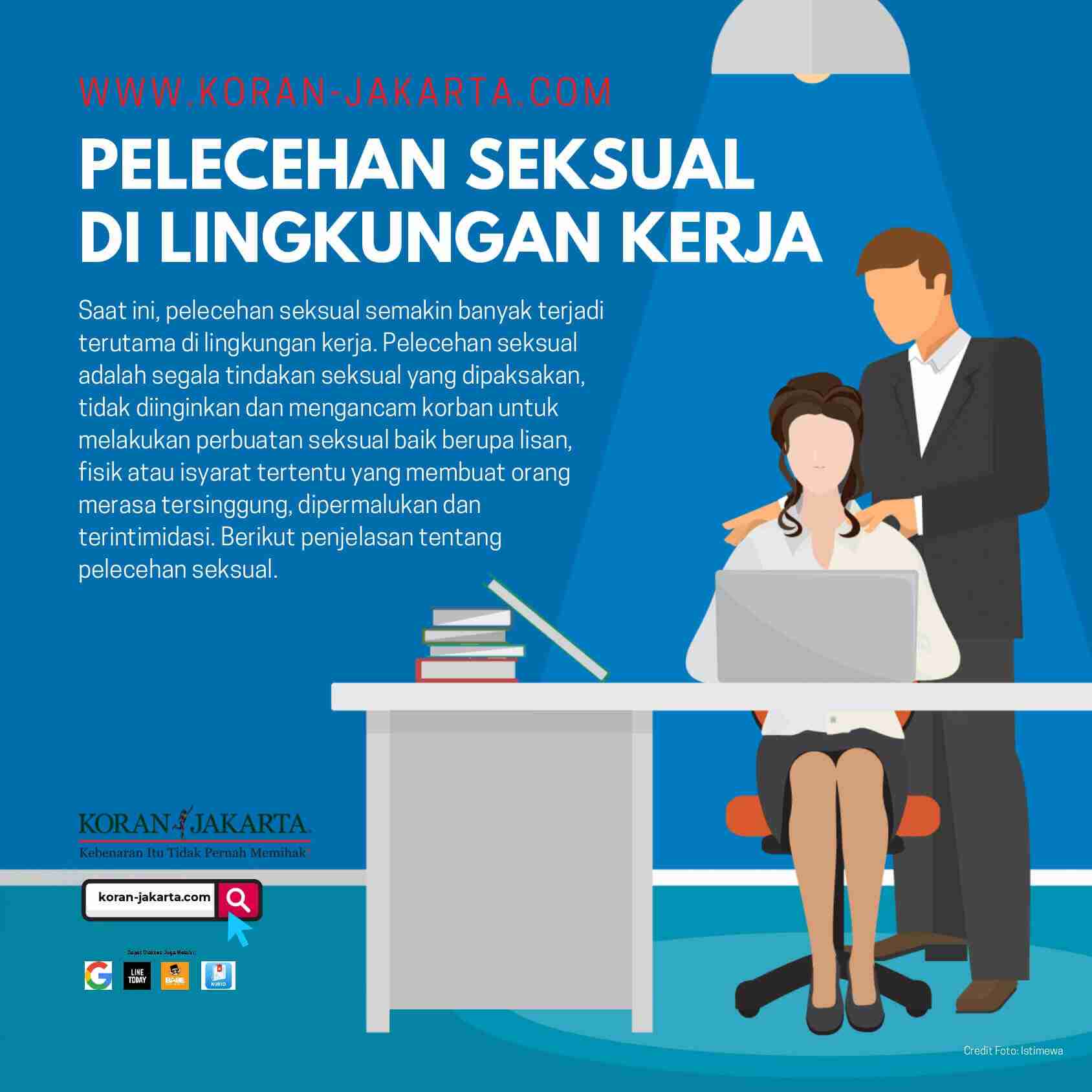 Pelecehan Seksual Di Lingkungan Kerja Infografis Koran Jakarta