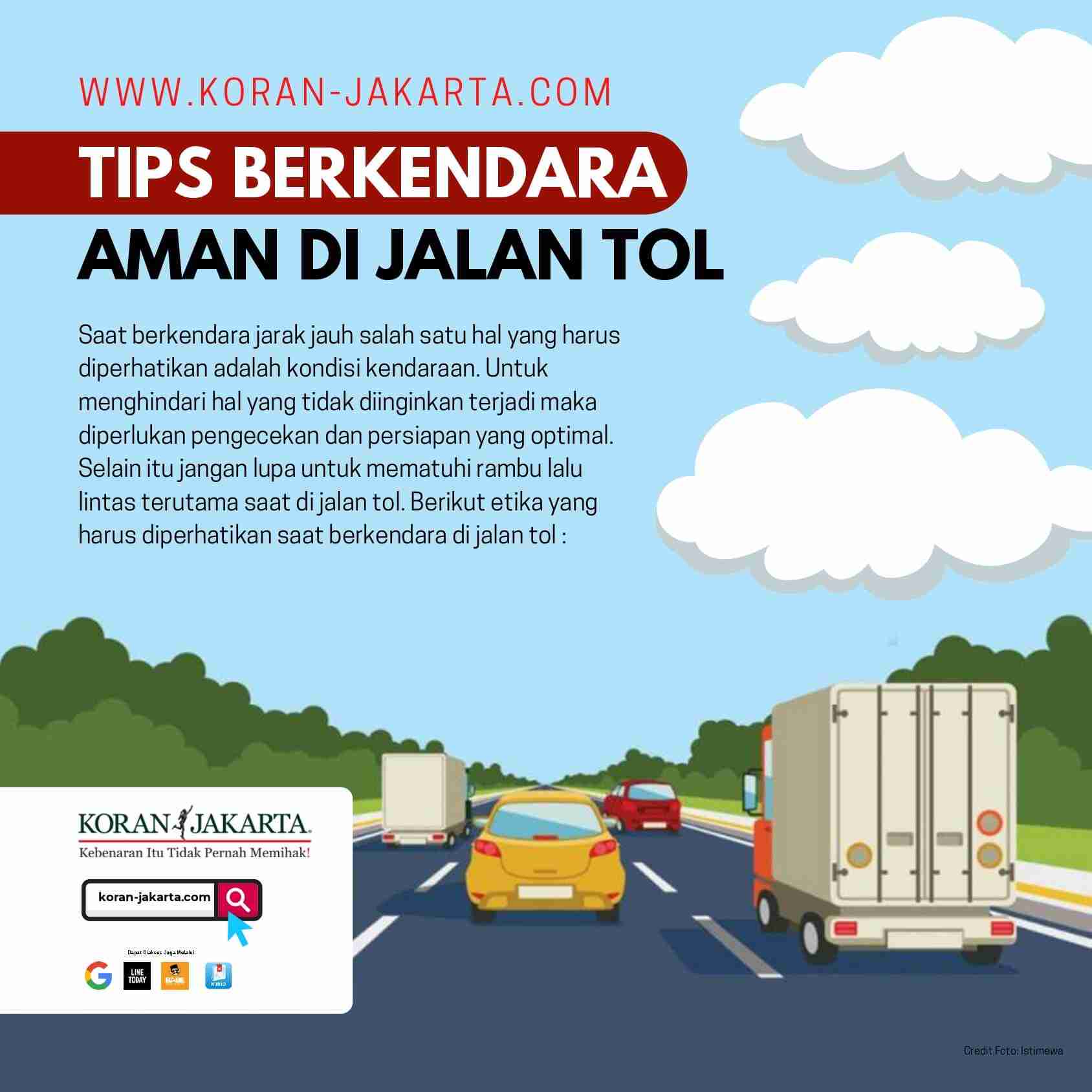 Tips Berkendara Aman di Jalan Tol